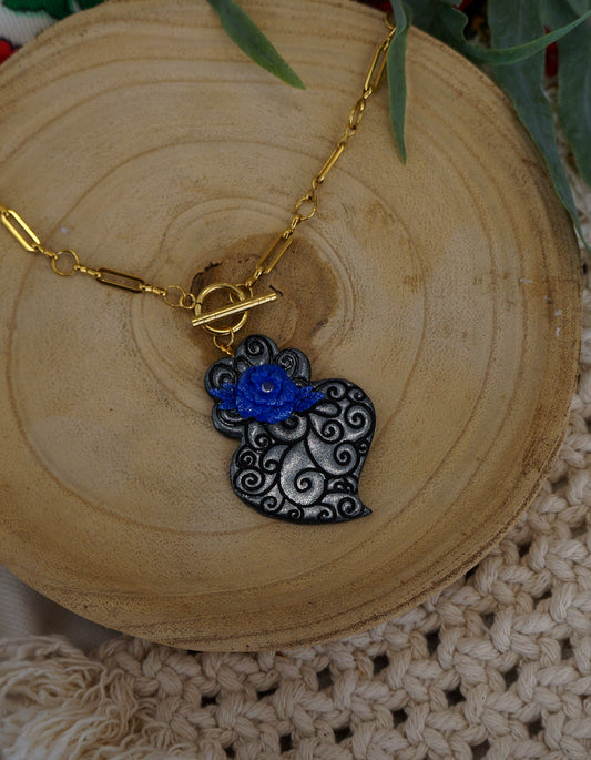 Colar Coração de Viana Grande