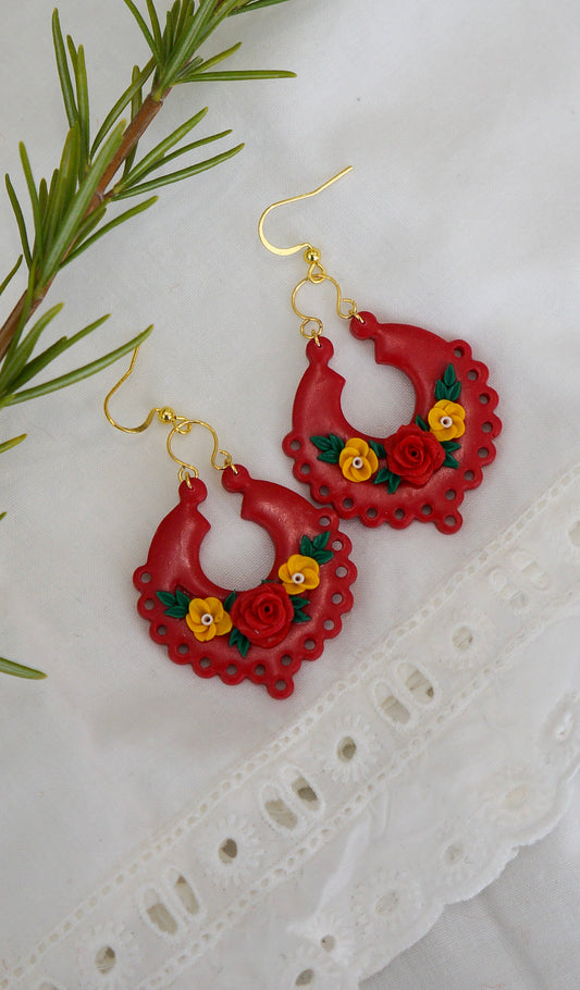 Brincos Arrecadas Floridas