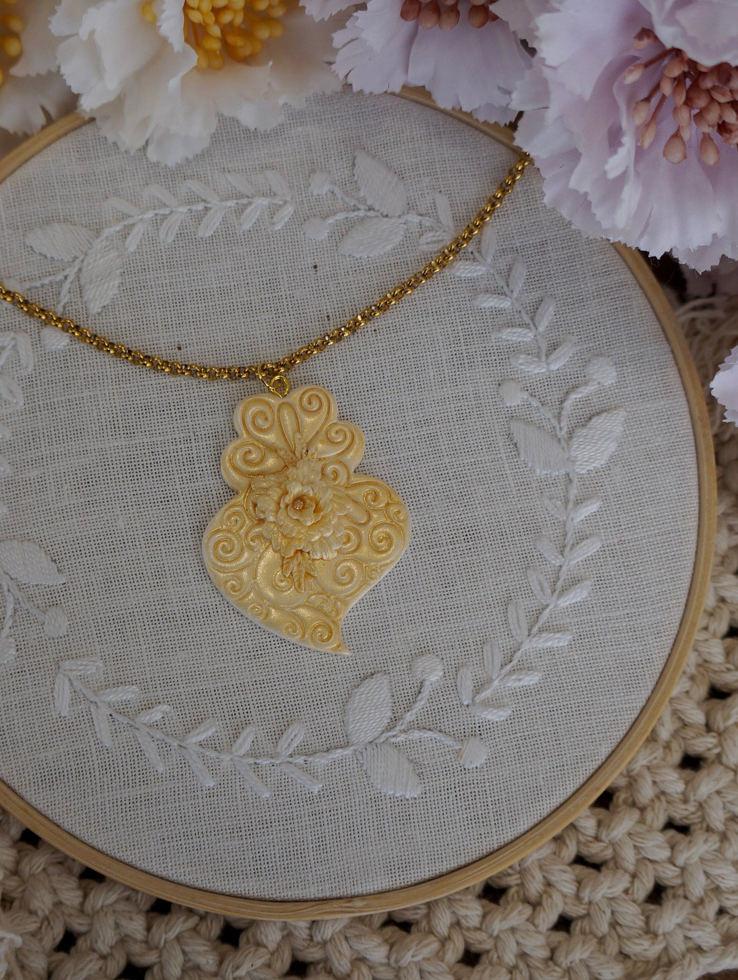 Colar Coração de Viana Grande