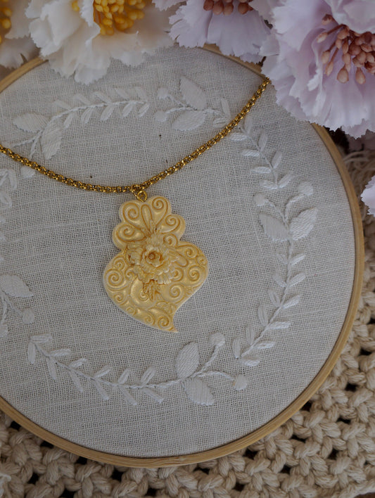 Colar Coração de Viana Grande