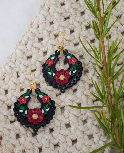 Brincos Arrecadas Floridas