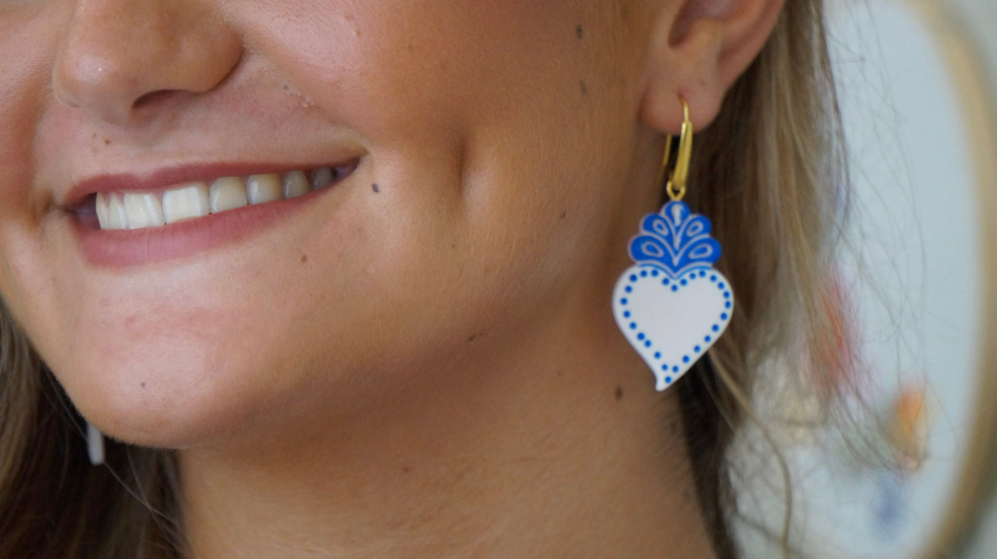 Brincos Sagrado Coração de Viana