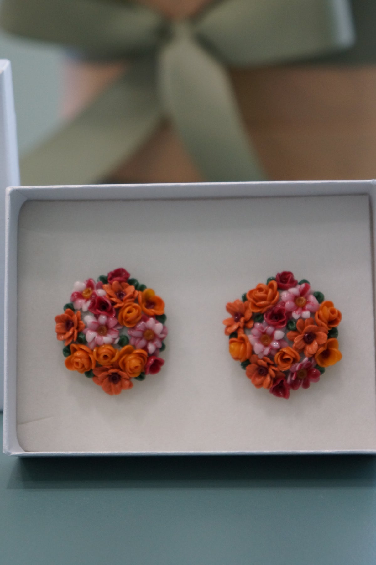Brincos Bouquet de Outono