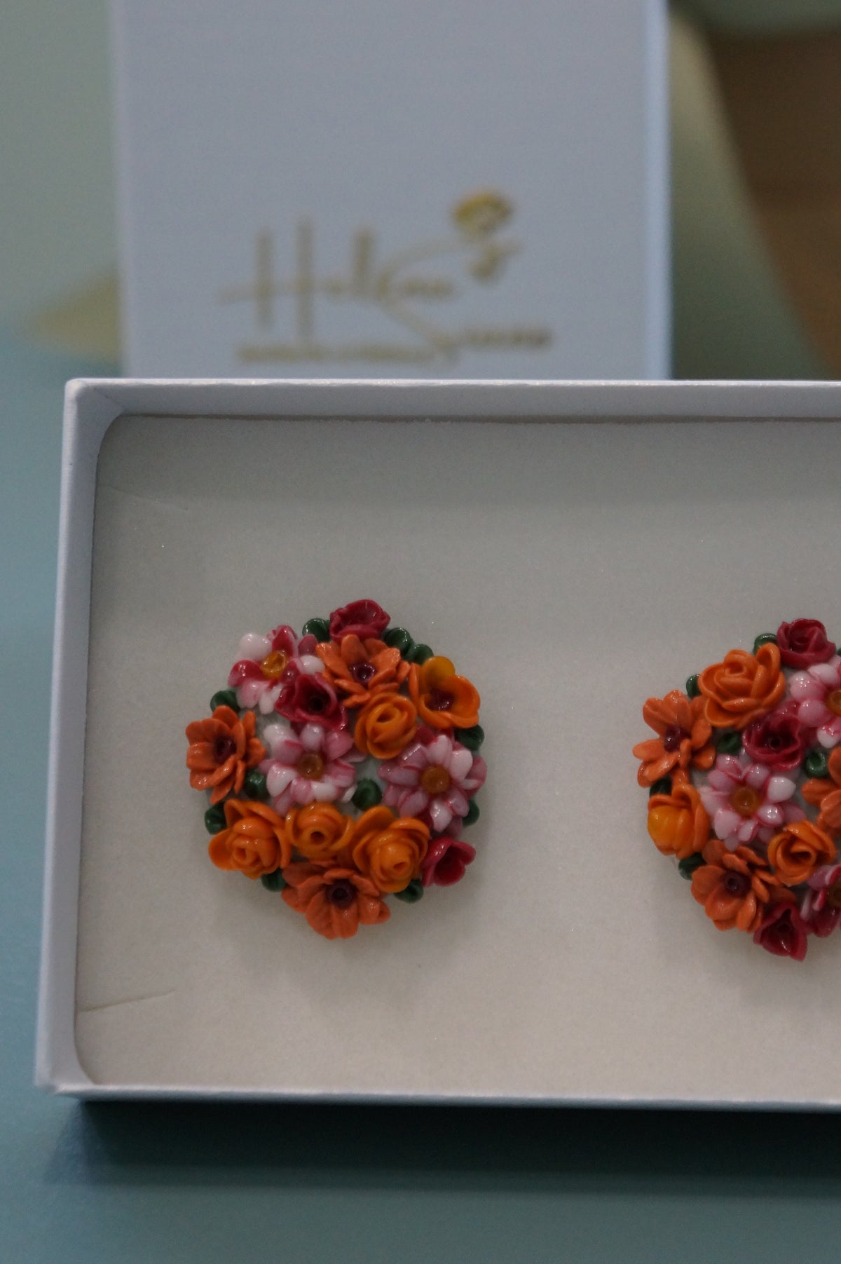 Brincos Bouquet de Outono