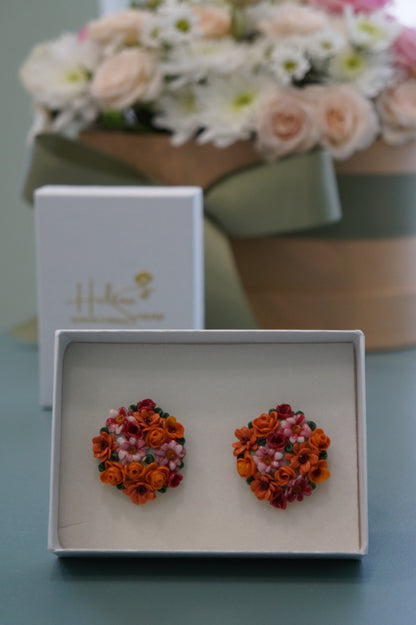 Brincos Bouquet de Outono