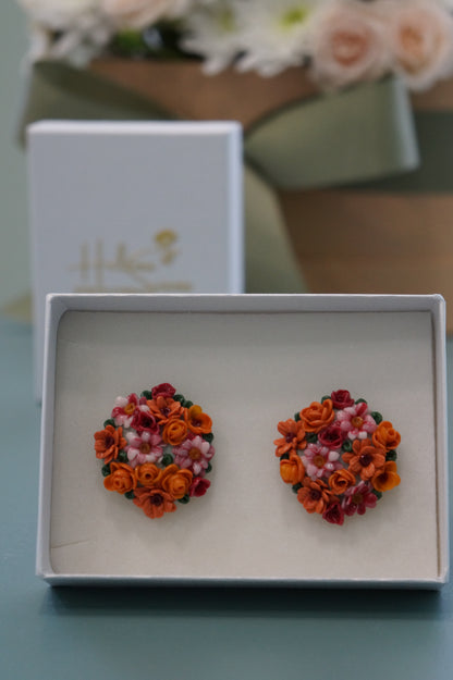 Brincos Bouquet de Outono